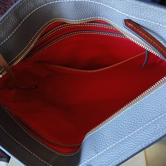 Dooney & Bourke Gray and Brown Women's Bag Set - Picture 14 of 16